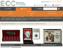 Tablet Screenshot of educationalcoin.com